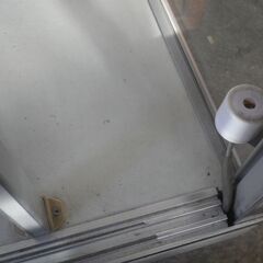 【配達可】 アルミフレーム ガラスショーケース 幅181 高さ183.5 5段 大型ショーケース ディスプレイケース