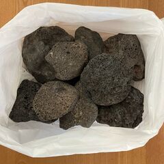 アクアリウム 溶岩石 サイズミックス(6kg程度)