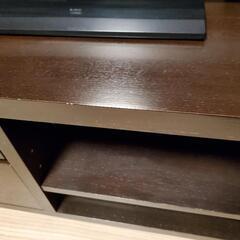 テレビボード　(木製、ダークブラウン)　大塚家具　テレビ台