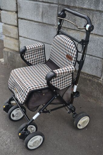 シルバーカー　ショッピングカート　手押し車　歩行補助