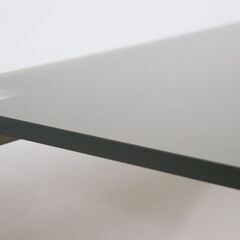 ≪J643ジ≫未使用/保管品 Cassina/カッシーナ ガラステーブル/ダイニングテーブル 1=2/ワンイコールツー? ガラス 2014年製? インテリア/家具