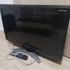 【ネット決済】SHARP AQUOS 32V型ワイド液晶テレビ ...