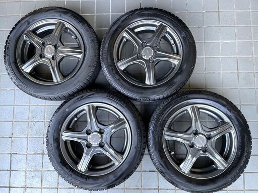 BRIDGESTONE スタッドレスタイヤ BRIDGESTONE 自動車 スタッドレス、冬タイヤ（リム径（ホイール