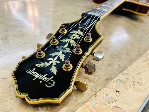 Epiphone SheratonⅡ ビンテージ セミアコ gibsonロゴ Epiphone
