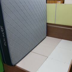 R303 NITORI ダブルベッド、30cm Dual Pockect マットレス、引出し 