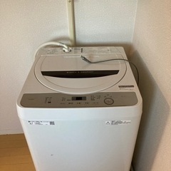 2019年製　洗濯機　操作問題無　ES-GE4C