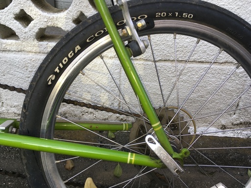 受渡者決定] BRUNO「MINIVELO 20 ROAD」リーフグリーン