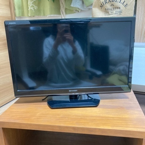 シャープ 24V型 液晶 テレビ AQUOS LC-24K20-B ハイビジョン 2014年モデル