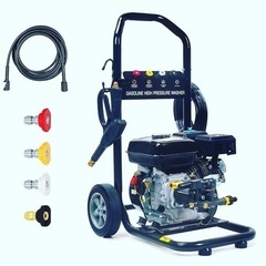 高圧洗浄機エンジン式 Gaidoh エンジ 付き高圧洗浄機 19Mpa 4つの噴射パターン 給水機能付 定格吸水量9.0L/min