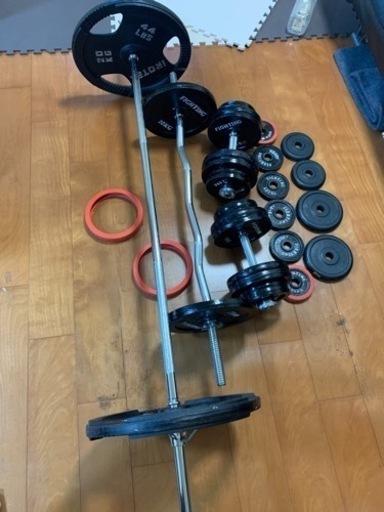 バーベルダンベルセット(合計155キロ) | vaisand.com