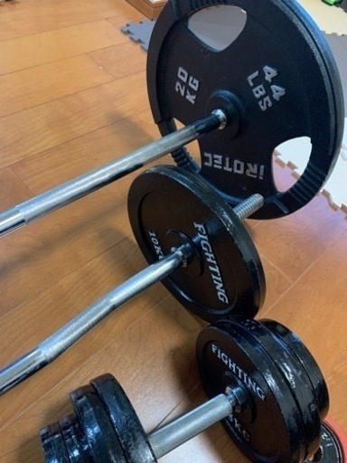 バーベルダンベルセット(合計155キロ) | vaisand.com