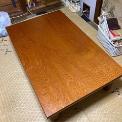 【差し上げます】テーブル　木製座卓