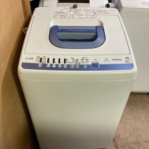 2017年製 日立　洗濯機　NW-T73 7kg　ST