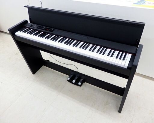 北海道 千歳市/恵庭市 動作品 KORG/コルグ 電子ピアノ LP-380 20年製 ブラック デジタルピアノ 88鍵 イス付