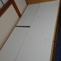 (お引き取り相手決定しました) ニトリ引き出し、収納付きシングルベッド&マットレス