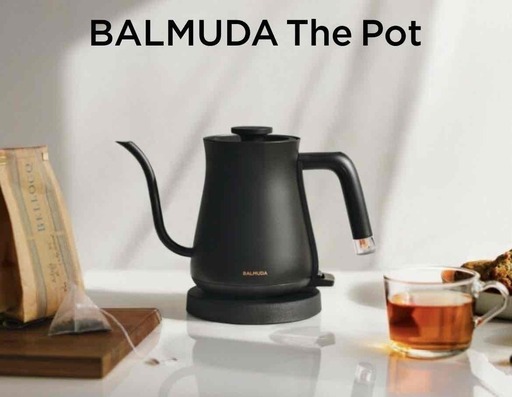 未開封 バルミューダ BALMUDA The Pot 電気ケトル K07A-BK www