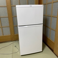 【断捨離中】冷蔵庫　Haier JR-N106Ｊ（W）