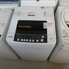 ハイセンス 2018年製 5.5㎏ 洗濯機 HW-T55C 【モ...