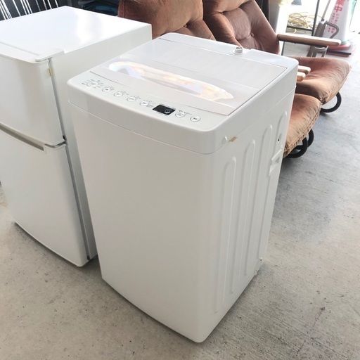 【美品】2018年製 タグレーベル バイ アマダナ（ハイアール製）冷蔵庫\u0026洗濯機セット