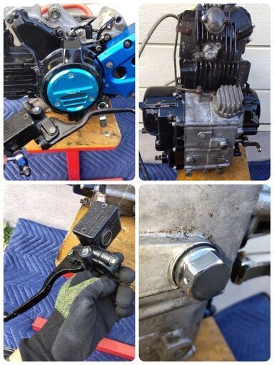 KSR110 エンジン武川 油圧マニュアルクラッチ仕様