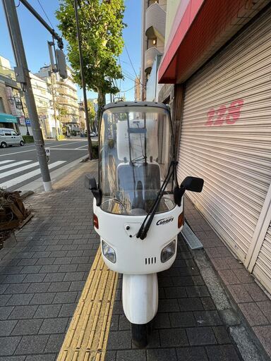 兵庫姫路発 ジャイロキャノピーTA02初期型 自賠責令和3年付