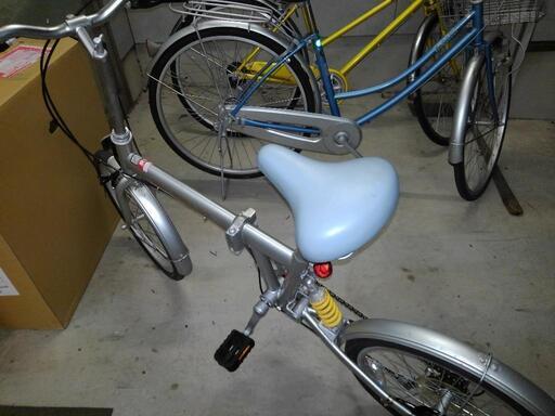 中古自転車２１０７　２０インチ　６段ギヤ　リヤサスペンション　ワイヤー錠　ライトは付属しておりません 中古自転車2289 前後タイヤ新品！ 20インチ 6段ギヤ リヤ