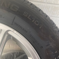 中古美品 タイヤ4本セット 175/65r14 SEIBERLING 社外アルミホイール