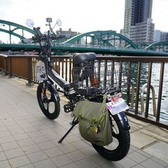 Cyrusher XF590 公道走行可能なフル電動自転車　バッテリー２個セット【原付1種扱い】