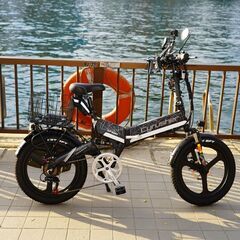 Cyrusher XF590 公道走行可能なフル電動自転車　バッテリー２個セット【原付1種扱い】