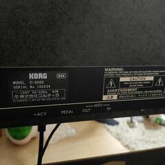 電子ピアノ　KORG CONCERT C-3200