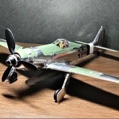 アルミ貼りFw190D-12(1/48)完成品