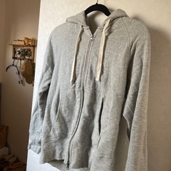 無印良品　グレーパーカー　Mサイズ　cotton100%