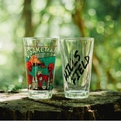 お酒マン　伊豆のぬし釣り　パイントグラス　２個セット　新品未使用