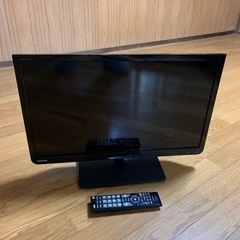 TOSHIBA 東芝 REGZA 23型　液晶テレビ