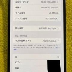 Apple iPhone13 Pro Max 256GB ゴールドSIMフリー
