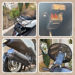 【埼玉県白岡市】 AF62型DIO 4スト　フードデリバリーに！