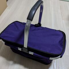 ◆決定◆　マルチクーラーバスケット(紫)／保冷バッグ