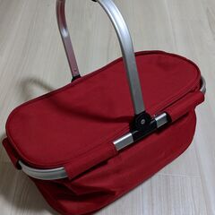 ◆決定◆　マルチクーラーバスケット(赤)／保冷バッグ