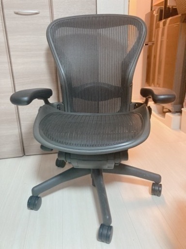 お値下げ中！【椅子】アーロンチェア 作業用椅子 在宅ワーク向け パソコン作業