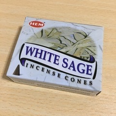 お香　ホワイトセージ　浄化　コーン香　White Sage.  ...