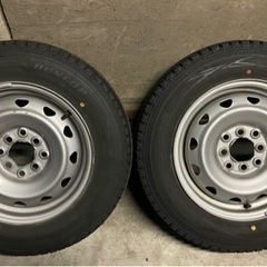 DUNLOP ダンロップ　スタッドレスタイヤ　マルチホイール　155/80R14 4本セット