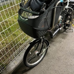 J1794 ★店頭にて試乗可★ アサヒサイクル Asahi Cycle 3段ギア オートライト付 子供乗せ自転車Petit Maman mini プチママンミニ 新品参考価格58,280円 クリーニング、簡易メンテナンス済み