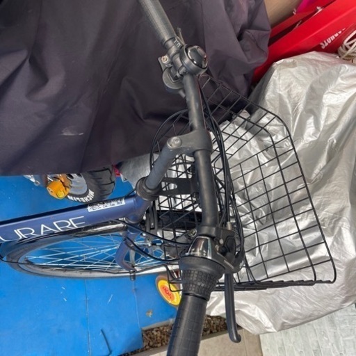 AZZURAREパンクしにくい 自転車27インチ 6段変速 車体DMCカーマ 美品