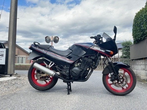 上三川町　KAWASAKI GPX250 エンジン実動　中古　250cc 車体　バイク　カスタムベース　レストア