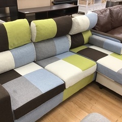 トレファク神戸新長田】オットマン付き3人掛けソファー入荷しました 