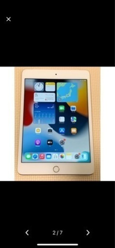 iPad mini4  128G  gold 美品