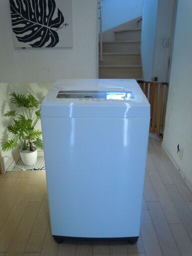 ほぼ未使用・完動品　 アイリスオーヤマ全自動洗濯機５.０kg　２０１９製【IAW-T502EN】