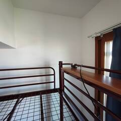 ニトリ階段付きロフトベッド（コンセント付の宮付き、高さ2段調整可能）直接引き取れる方限定