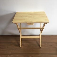 木製　折りたたみテーブル