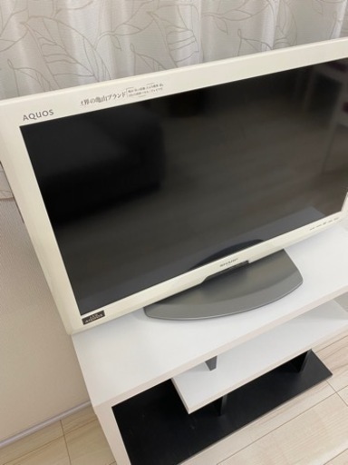 SHARP テレビ　LC-32R5 テレビ台セット　リモコン付き